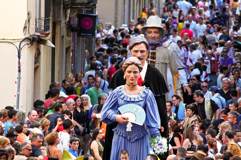 Ghostbusters & epic parties at the Gracia Fiesta in Barcelona, Spain