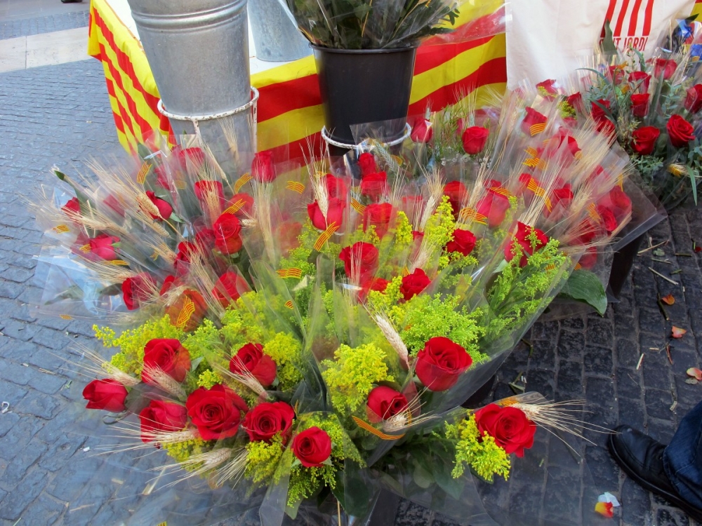 Sant Jordi – a.k.a. Catalan Valentine’s Day