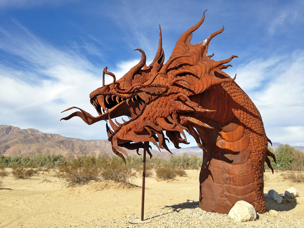 Dancing With Dragons in the California Desert